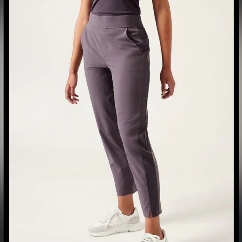 Athleta Brooklyn Ankle Pant Dusk Violet
